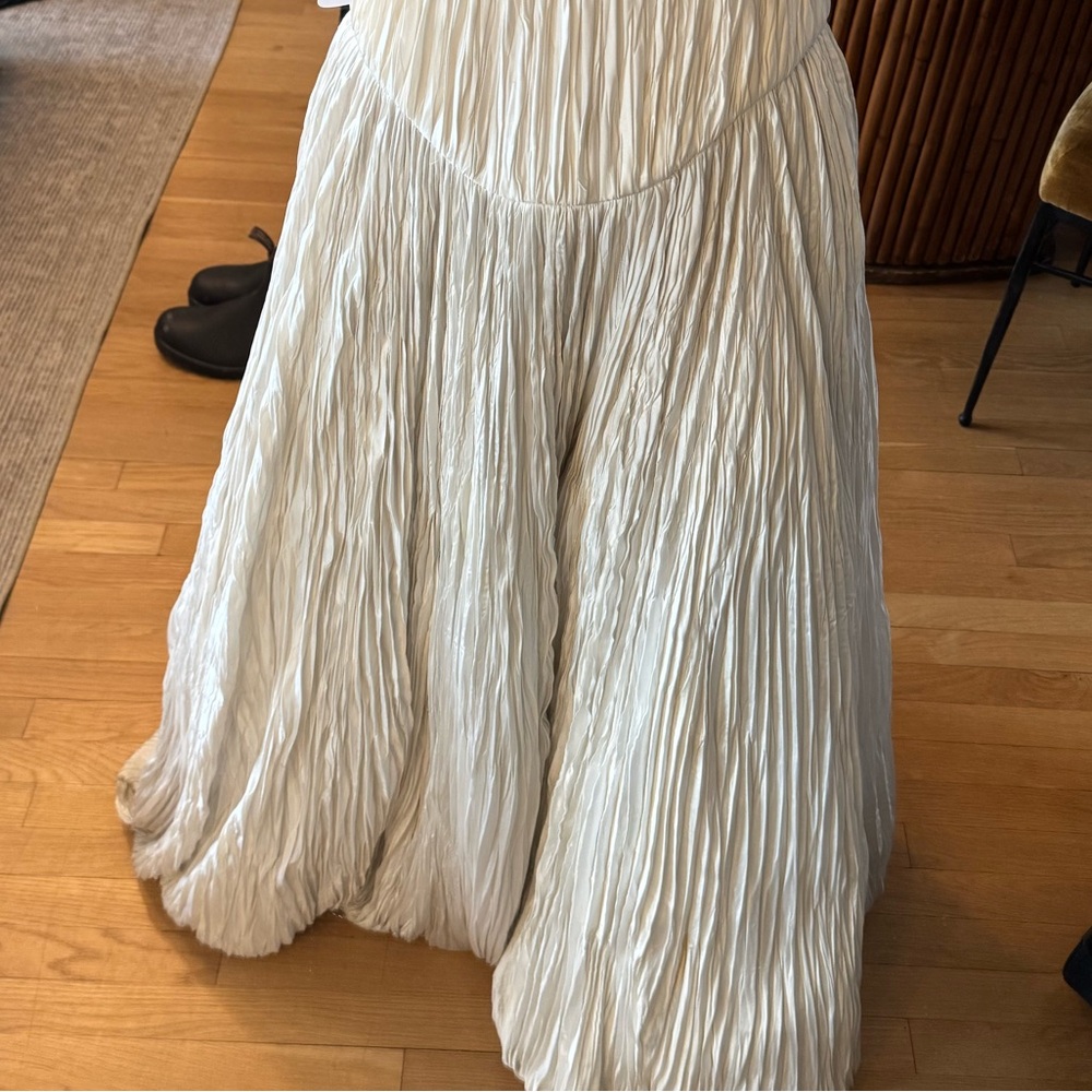Camielle Strapless White Maxi Dress - Picture 12 of 14